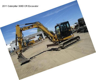 2011 Caterpillar 308D CR Excavator