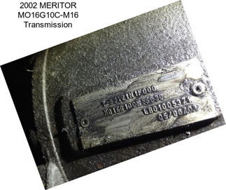 2002 MERITOR MO16G10C-M16 Transmission