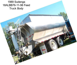 1989 Sudenga 18ALBB76-11-98 Feed Truck Body