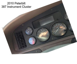 2010 Peterbilt 387 Instrument Cluster