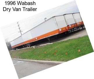 1996 Wabash Dry Van Trailer