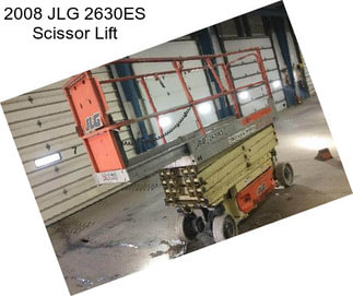 2008 JLG 2630ES Scissor Lift