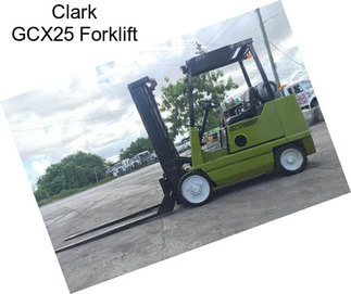 Clark GCX25 Forklift