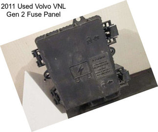 2011 Used Volvo VNL Gen 2 Fuse Panel