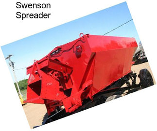 Swenson Spreader