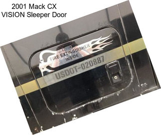 2001 Mack CX VISION Sleeper Door