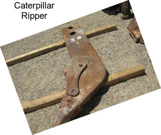 Caterpillar Ripper