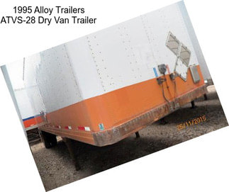 1995 Alloy Trailers ATVS-28 Dry Van Trailer