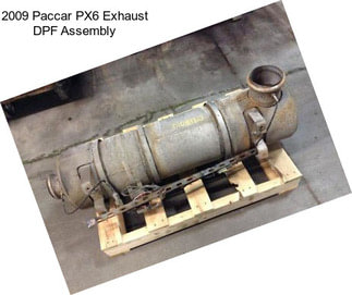 2009 Paccar PX6 Exhaust DPF Assembly