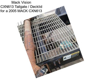 Mack Vision CXN613 Tailgate / Decklid for a 2005 MACK CXN613