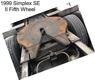 1999 Simplex SE II Fifth Wheel