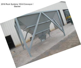 2016 Rock Systems 103-8 Conveyor / Stacker