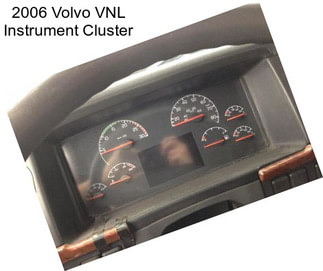 2006 Volvo VNL Instrument Cluster