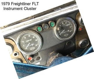 1979 Freightliner FLT Instrument Cluster