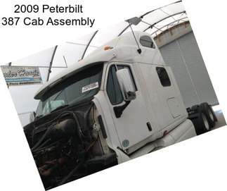 2009 Peterbilt 387 Cab Assembly