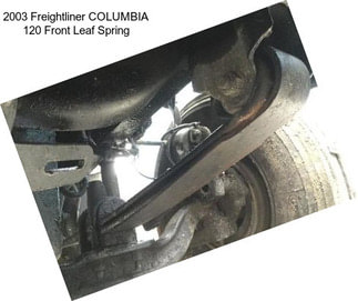 2003 Freightliner COLUMBIA 120 Front Leaf Spring