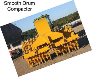 Smooth Drum Compactor