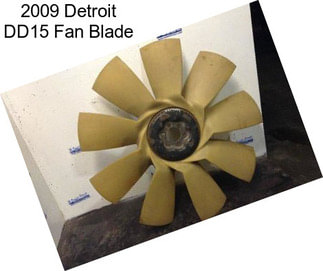 2009 Detroit DD15 Fan Blade