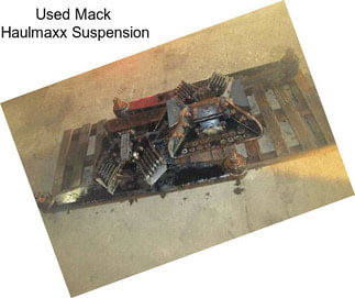 Used Mack  Haulmaxx Suspension