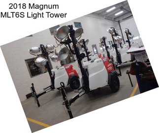 2018 Magnum MLT6S Light Tower