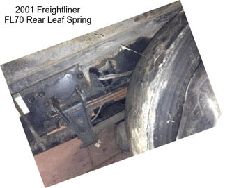 2001 Freightliner FL70 Rear Leaf Spring