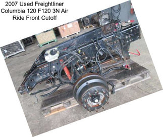 2007 Used Freightliner Columbia 120 F120 3N Air Ride Front Cutoff