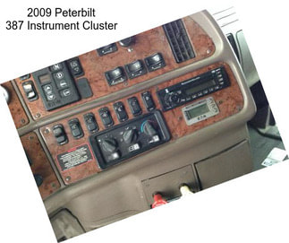 2009 Peterbilt 387 Instrument Cluster