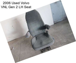 2006 Used Volvo VNL Gen 2 LH Seat