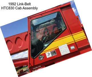 1992 Link-Belt HTC830 Cab Assembly