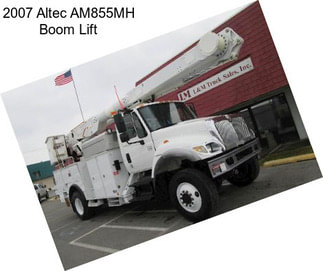 2007 Altec AM855MH Boom Lift