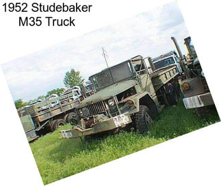 1952 Studebaker M35 Truck