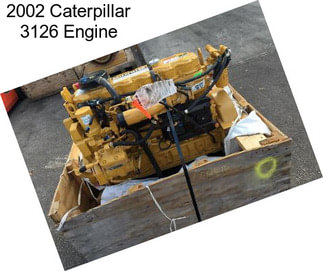 2002 Caterpillar 3126 Engine