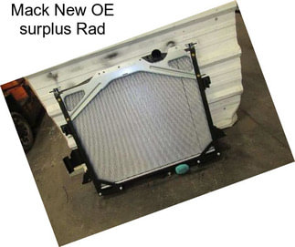 Mack New OE surplus Rad