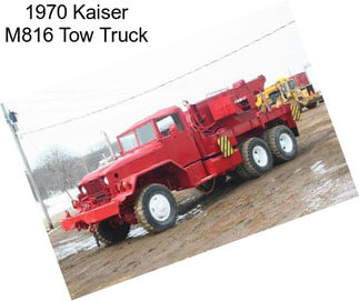 1970 Kaiser M816 Tow Truck