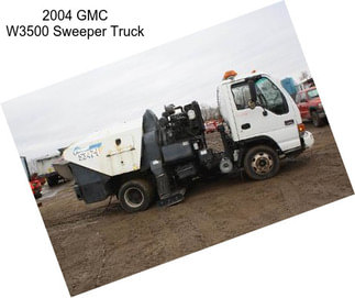 2004 GMC W3500 Sweeper Truck