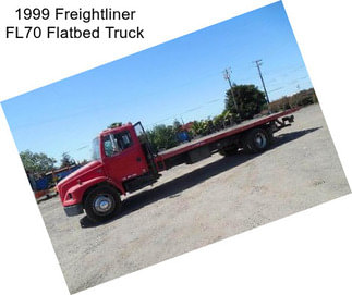 1999 Freightliner FL70 Flatbed Truck