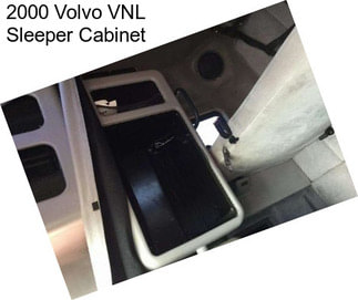 2000 Volvo VNL Sleeper Cabinet