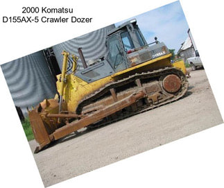 2000 Komatsu D155AX-5 Crawler Dozer