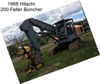 1988 Hitachi 200 Feller Buncher