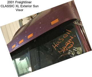 2001 Freightliner CLASSIC XL Exterior Sun Visor