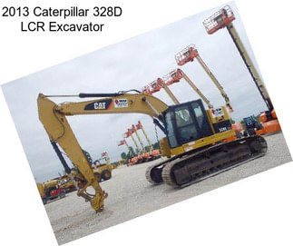 2013 Caterpillar 328D LCR Excavator