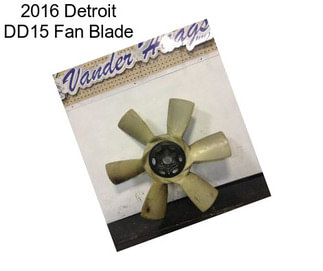 2016 Detroit DD15 Fan Blade