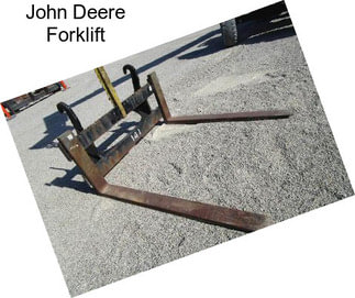 John Deere Forklift