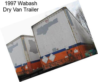 1997 Wabash Dry Van Trailer