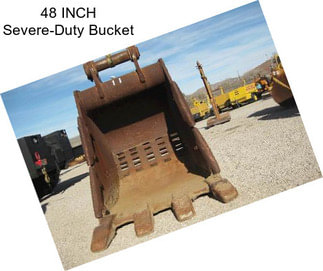 48 INCH Severe-Duty Bucket