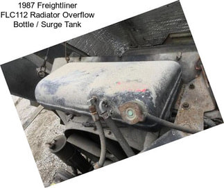 1987 Freightliner FLC112 Radiator Overflow Bottle / Surge Tank