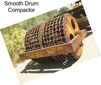 Smooth Drum Compactor