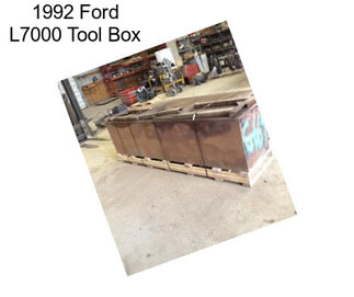 1992 Ford L7000 Tool Box