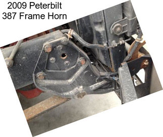 2009 Peterbilt 387 Frame Horn