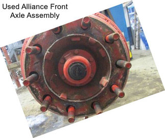 Used Alliance Front Axle Assembly